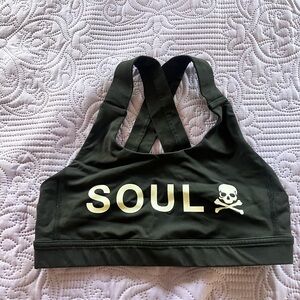 LULULEMON X SOULCYCLE ENERGY BRA BLACK